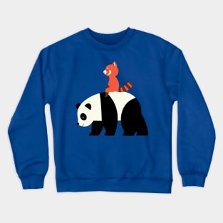 Panda Walk Crewneck Sweatshirt